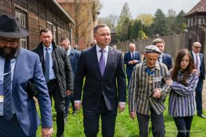 [VIDEO] Marsz Żywych z udziałem Prezydenta