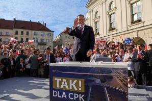 [VIDEO] Pierwsza inicjatywa z podpisem Prezydenta Nawrockiego: TAK! dla CPK