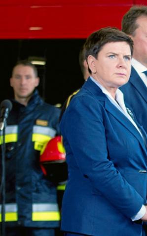 Premier Beata Szydło do funkcjonariuszy: Polacy się na was nie zawiedli