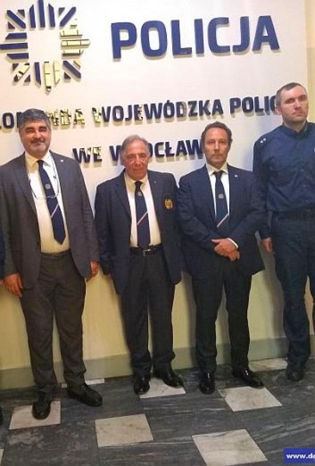 Polsko-Włoska narada Policjantów we Wrocławiu