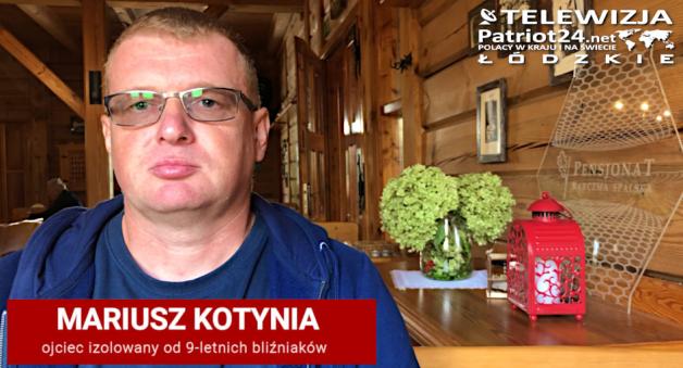 [VIDEO] 9-letnie bliźniaki izolowane k. Tomaszowa Maz. od ojca Mariusza Kotynia! 
